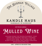 Kandle Haus Candle - Mulled Wine (Small) Kandle Haus Candle - Mulled Wine (Small)