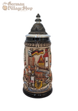 Beer Stein - Rustic Coloured Panorama of Germany 1/4L Beer Stein - Rustic Coloured Panorama of Germany 1/4L