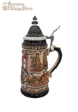 Beer Stein - Rustic Coloured Panorama of Germany 1/4L Beer Stein - Rustic Coloured Panorama of Germany 1/4L