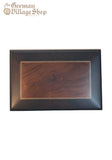 Wooden Music Box - Walnut case, jewellery compartment Wooden Music Box - Walnut case, jewellery compartment