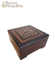 Wooden Music Box - Square Filagree Wooden Music Box - Square Filagree