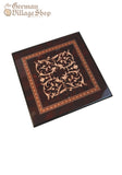 Wooden Music Box - Square Filagree Wooden Music Box - Square Filagree