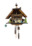 Cuckoo Clock Quartz - Chalet with Rolling Pin Lady Cuckoo Clock Quartz - Chalet with Rolling Pin Lady