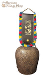Cow Bell - Rustic 31cm Black Leather (Printed) Cow Bell - Rustic 31cm Black Leather (Printed)