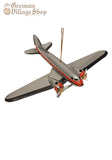 Hanging Decoration - Tin Plane Hanging Decoration - Tin Plane