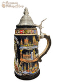Beer Stein - German Cities Black 1L Beer Stein - German Cities Black 1L