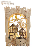 Christmas Scene LED - Frame with Village Christmas Scene LED - Frame with Village