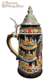 Beer Stein - German Cities Black 1L Beer Stein - German Cities Black 1L