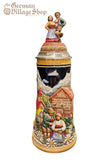 Beer Stein - Panorama of Village with Dancing Couple (Colour) 1L Beer Stein - Panorama of Village with Dancing Couple (Colour) 1L