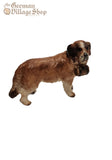Wooden Figurine - St Bernard Small Wooden Figurine - St Bernard Small