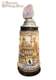 Beer Stein - Berlin Wall with Piece Rustic 1L Beer Stein - Berlin Wall with Piece Rustic 1L