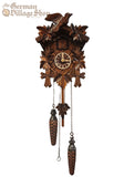 Cuckoo Clock Quartz - Traditional Cuckoo Bird with Maple Leaves Cuckoo Clock Quartz - Traditional Cuckoo Bird with Maple Leaves