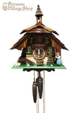 Cuckoo Clock Mechanical 1 Day - Chalet & Woman Ringing Bell Cuckoo Clock Mechanical 1 Day - Chalet & Woman Ringing Bell