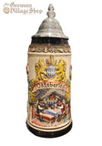 Beer Stein - Oktoberfest Beer Drinking Coloured Rustica 1L Beer Stein - Oktoberfest Beer Drinking Coloured Rustica 1L