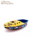 Tin Boat - Pop Pop tealight boat Tin Boat - Pop Pop tealight boat