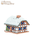 European Clay Smoker - Chalet with Snow European Clay Smoker - Chalet with Snow