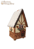 European Clay Smoker - Haus Yellow with snow (8cm) European Clay Smoker - Haus Yellow with snow (8cm)