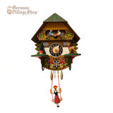 Kuckoolino - Hand Painted Chalet with Swinging Girl and Seesaw Kuckoolino - Hand Painted Chalet with Swinging Girl and Seesaw