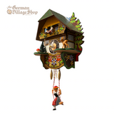 Kuckoolino - Hand Painted Chalet with Swinging Girl and Seesaw Kuckoolino - Hand Painted Chalet with Swinging Girl and Seesaw