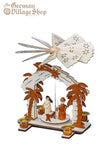 Wooden Christmas Pyramid - 21cm Nativity Scene Wooden Christmas Pyramid - 21cm Nativity Scene