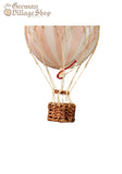 Hot Air Balloon - Small White Pink Hot Air Balloon - Small White Pink