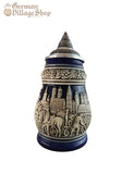 Beer Stein - Barrel Rustic with Beer Wagon 1/2L Beer Stein - Barrel Rustic with Beer Wagon 1/2L