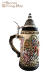 Beer Stein - Rustic Oktoberfest Beer Wagon 1L Beer Stein - Rustic Oktoberfest Beer Wagon 1L
