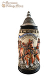 Beer Stein - Rustic Oktoberfest Beer Wagon 1L Beer Stein - Rustic Oktoberfest Beer Wagon 1L