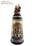Beer Stein - Black Forest Rustic with Dancing Figures 1L Beer Stein - Black Forest Rustic with Dancing Figures 1L
