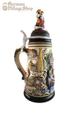 Beer Stein - Black Forest Rustic with Dancing Figures 1L Beer Stein - Black Forest Rustic with Dancing Figures 1L