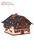 European Clay Smoker - Bavarian minature house European Clay Smoker - Bavarian minature house