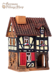 European Clay Smoker - House red door (2), Lauterbach (9cm) European Clay Smoker - House red door (2), Lauterbach (9cm)