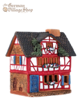 European Clay Smoker - House Red fachwerk (3), Lauterbach (7cm) European Clay Smoker - House Red fachwerk (3), Lauterbach (7cm)