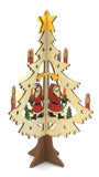 Wooden Christmas Tree Ornament - Santa WOODEN CHRISTMAS TREE ORNAMENT - SANTA