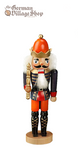 Nutcracker - 18cm Blue King German nutcrackers, Christmas nutcracker decorations, nutcracker soldier