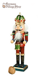 Nutcracker - 23cm Brown Drummer German nutcrackers, Christmas nutcracker decorations, nutcracker soldier