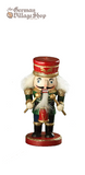 Nutcracker - 11.5cm Green Glitter Drummer German nutcrackers, Christmas nutcracker decorations, nutcracker soldier