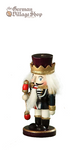 Nutcracker - 11.5cm Blue Glitter King German nutcrackers, Christmas nutcracker decorations, nutcracker soldier