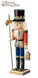 Nutcracker - 36cm Guard with lantern German nutcrackers, Christmas nutcracker decorations, nutcracker soldier