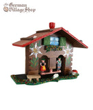 Weatherhouse - Bavarian with Edelweiss Flowers Weatherhouse - Bavarian with Edelweiss Flowers