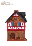 European Clay Smoker - House Red fachwerk (3), Lauterbach (7cm) European Clay Smoker - House Red fachwerk (3), Lauterbach (7cm)