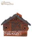 European Clay Smoker - Bavarian minature house European Clay Smoker - Bavarian minature house