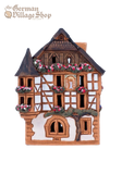 European Aroma Haus - Loewert Mansion, Kaysersberg (12cm white/blue) European Aroma Haus - Loewert Mansion, Kaysersberg (12cm white/blue)