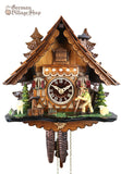 Cuckoo Clock Mechanical 1 Day - Chalet with Shepherd German Cuckoo Clock 1 day mechanical black forest chalet with moving shepherd