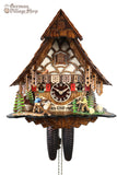 Cuckoo Clock Mechanical 8 Day - Shepherd and Sawman Cuckoo Clock Mechanical 8 Day - Shepherd and Sawman