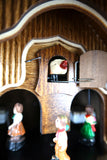 Cuckoo Clock Mechanical 1 Day - Musical Chalet & Rocking Horse German Cuckoo Clock 1 day mechanical chalet with moving rocking horse and music