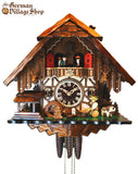 Cuckoo Clock Mechanical 1 Day - Musical Chalet & Beer Drinker Cuckoo Clock Mechanical 1 Day - Musical Chalet & Beer Drinker