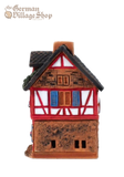 European Clay Smoker - House Red fachwerk (3), Lauterbach (7cm) European Clay Smoker - House Red fachwerk (3), Lauterbach (7cm)