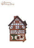 European Clay Smoker - House, Kaysersberg (9cm white/blue) European Clay Smoker - House, Kaysersberg (9cm white/blue)