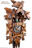 Cuckoo Clock Mechanical 1 Day - Musical with Cuckoo Bird German Cuckoo Clock 1 day mechanical with cuckoo birds with music
